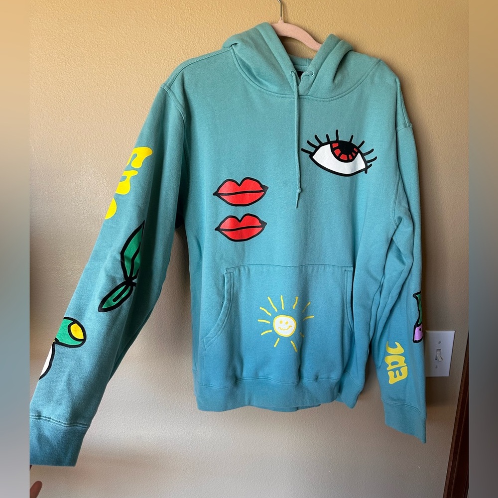 Insomniac EDC collab hoodie|Size Medium|